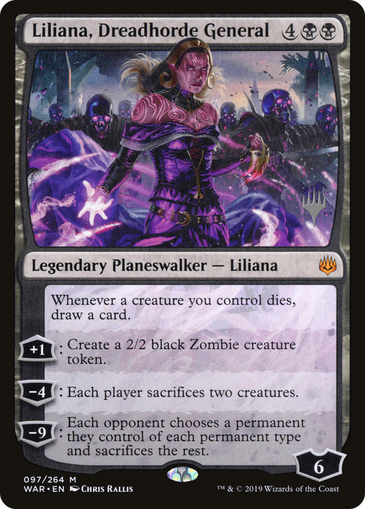 Liliana, Dreadhorde General (097) (Promo Pack) - Foil