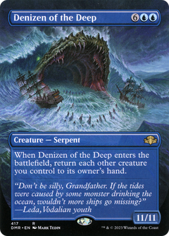 Denizen of the Deep (417) (Borderless) - Foil