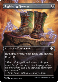 Lightning Greaves (0114) (Borderless)