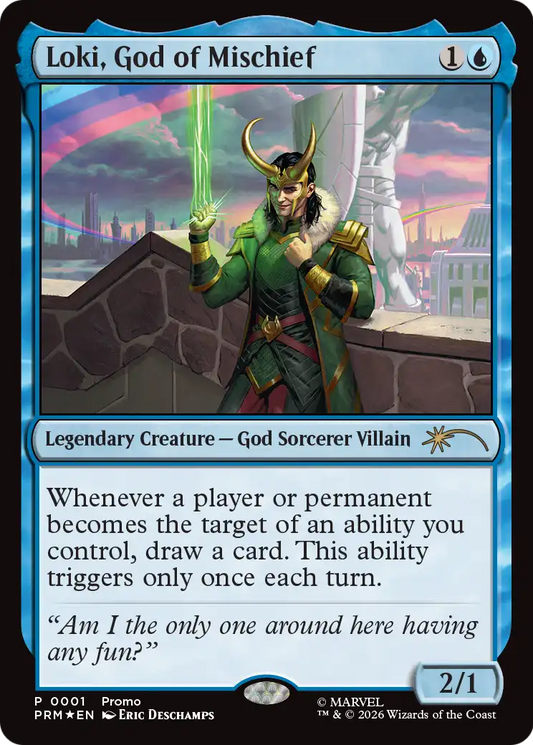 Loki, God of Mischief (0001) (PMEI) - Foil