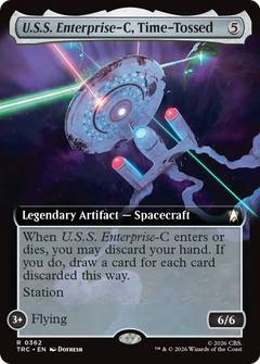 U.S.S. Enterprise-C, Time-Tossed (0362) (Extended Art) (TRC)
