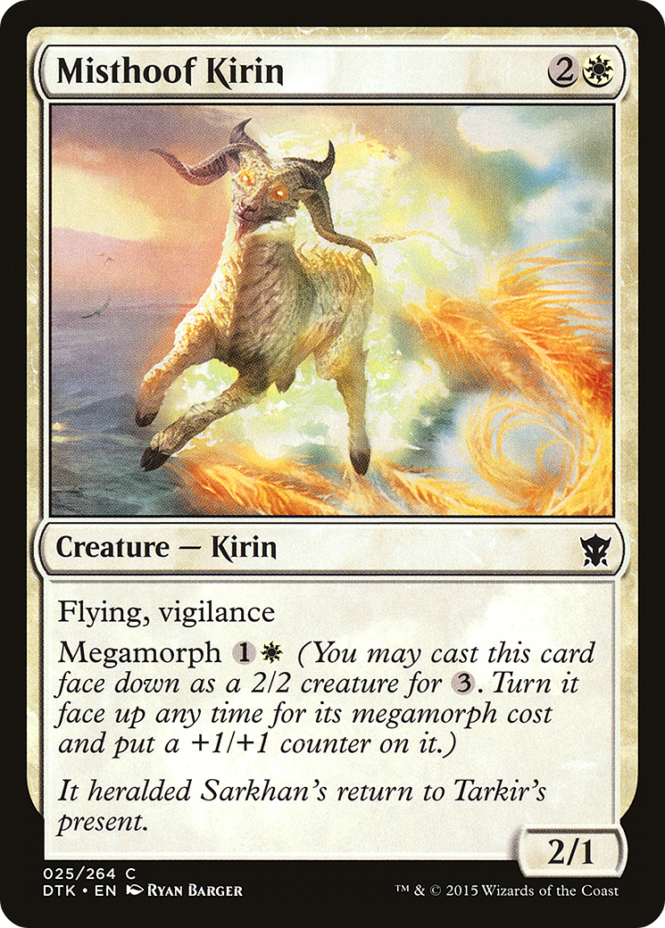 Misthoof Kirin - Foil