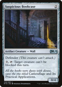 Suspicious Bookcase - Foil