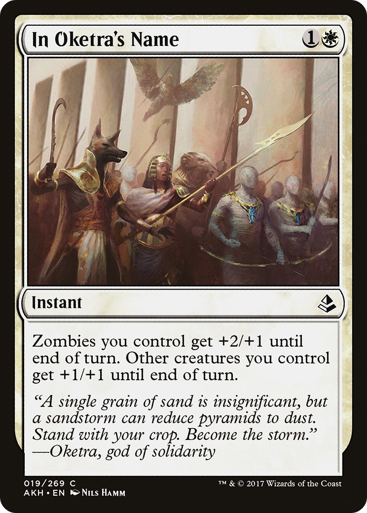 In Oketra's Name - Foil