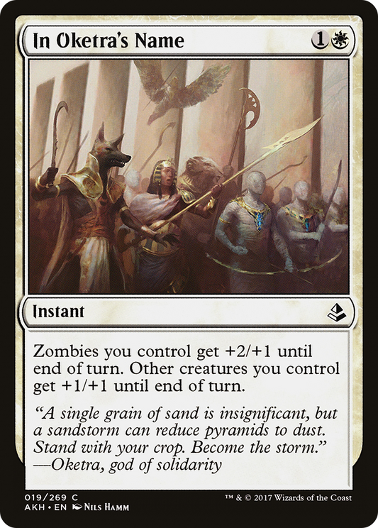 In Oketra's Name - Foil
