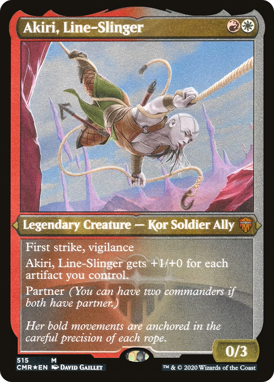 Akiri, Line-Slinger - Foil Etched