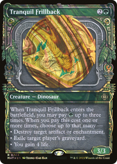 Tranquil Frillback (0204) (Showcase) - Halo Foil