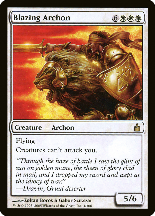 Blazing Archon - Foil
