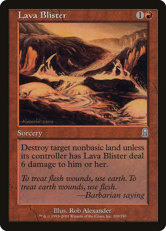 Lava Blister - Foil