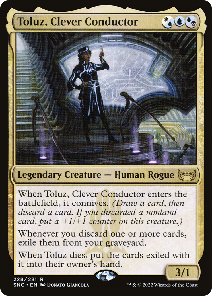 Toluz, Clever Conductor (228) (Promo Pack) - Foil