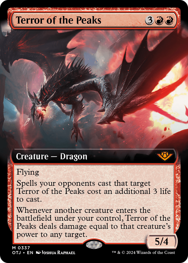 Terror of the Peaks (0337) (Extended Art) - Foil
