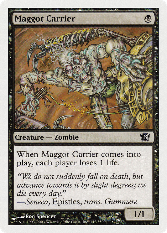 Maggot Carrier