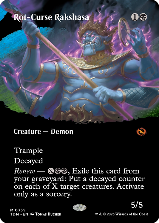 Rot-Curse Rakshasa (0339) (Borderless)