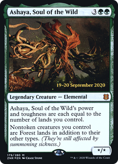 Ashaya, Soul of the Wild (179) (Prerelease) - Foil