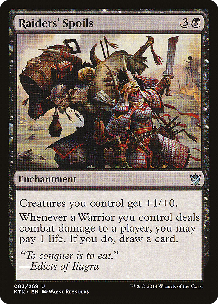 Raiders' Spoils - Foil