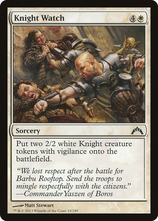 Knight Watch - Foil