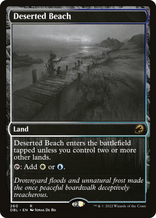 Deserted Beach - Foil