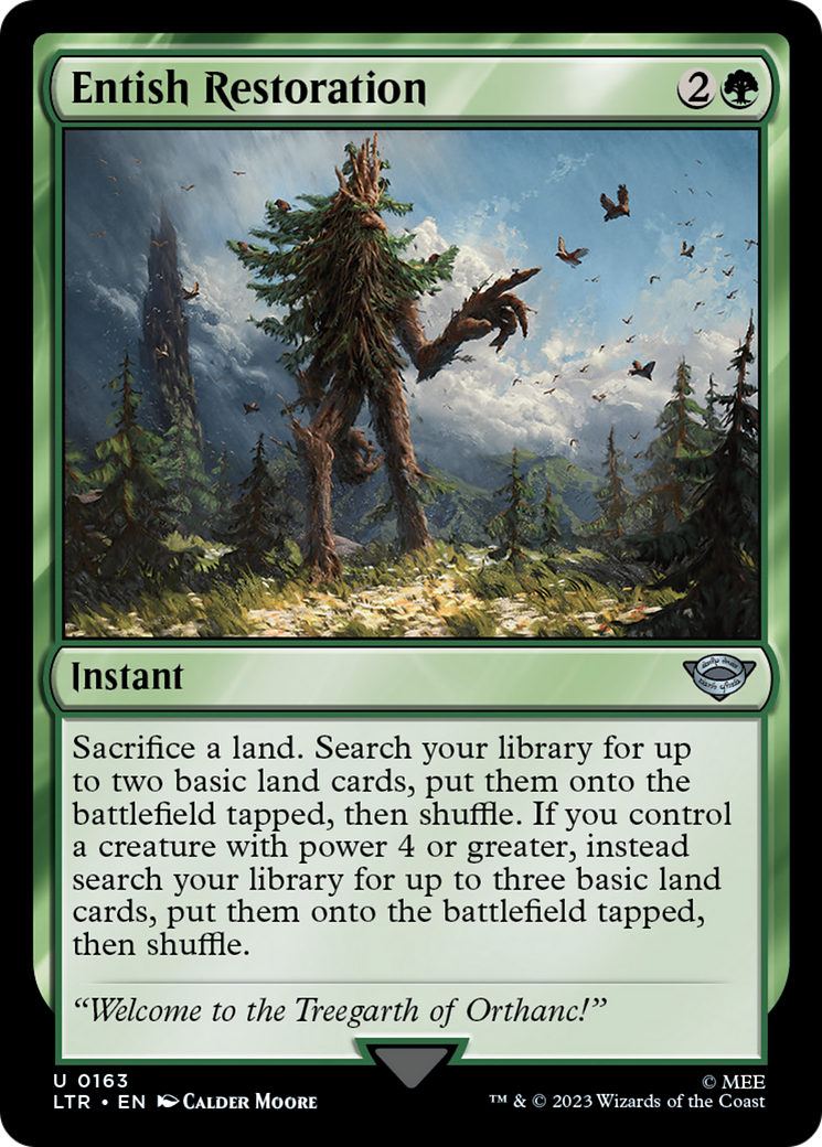 Entish Restoration - Foil