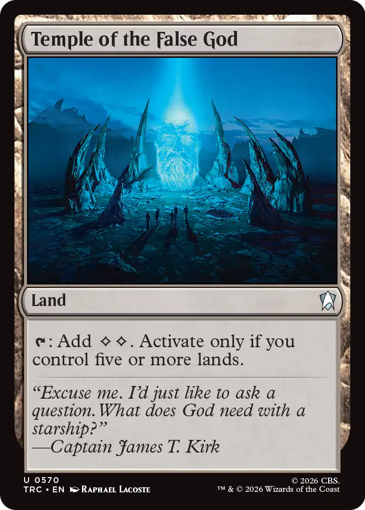 Temple of the False God (TRC)