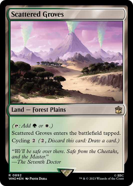 Scattered Groves (0892) - Surge Foil