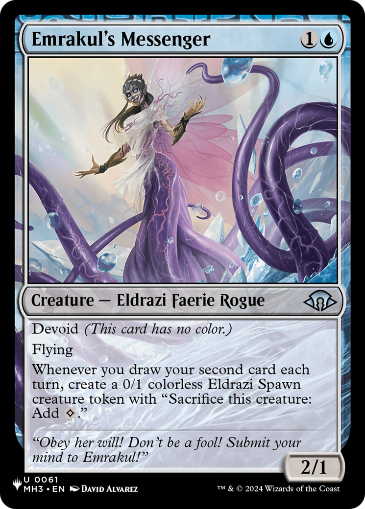 Emrakul's Messenger (MH3-61) (PLST)