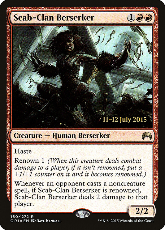 Scab-Clan Berserker (160) (Prerelease) - Foil