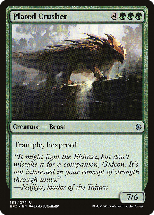 Plated Crusher - Foil