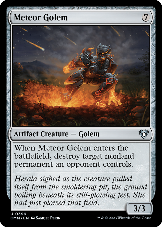 Meteor Golem - Foil