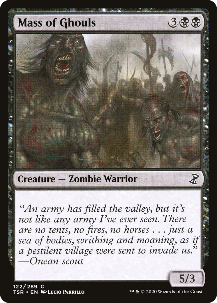 Mass of Ghouls - Foil