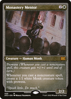 Monastery Mentor - Foil Etched