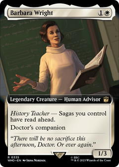 Barbara Wright (0335) (Extended Art) - Foil