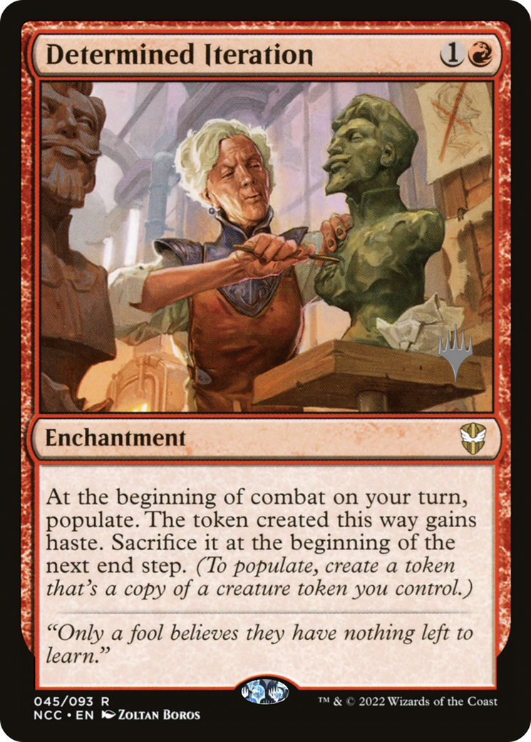 Determined Iteration (045) (Promo Pack) - Foil