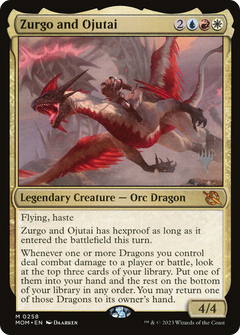 Zurgo and Ojutai (0258) (Promo Pack) - Foil