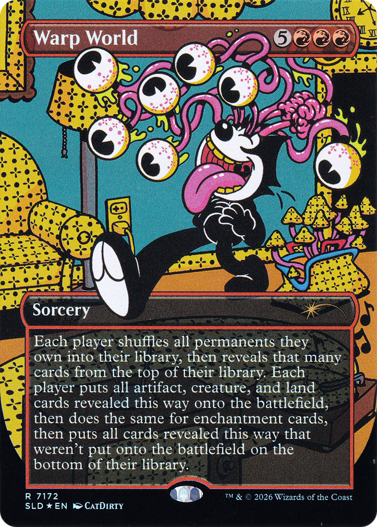 Warp World (7172) (Borderless) (SLD) - Foil