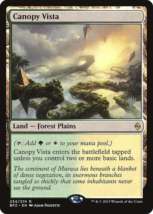 Canopy Vista (234) (Promo Pack) - Foil