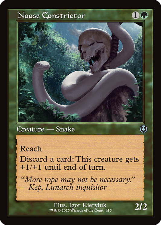 Noose Constrictor (0415) (Retro Frame)