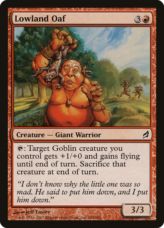 Lowland Oaf - Foil