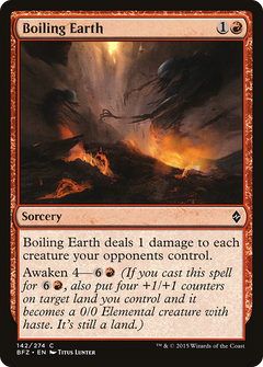Boiling Earth - Foil