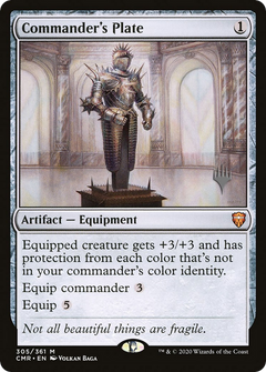 Commander's Plate (305) (Promo Pack) - Foil