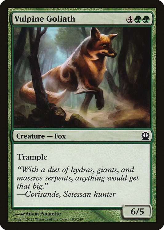 Vulpine Goliath - Foil