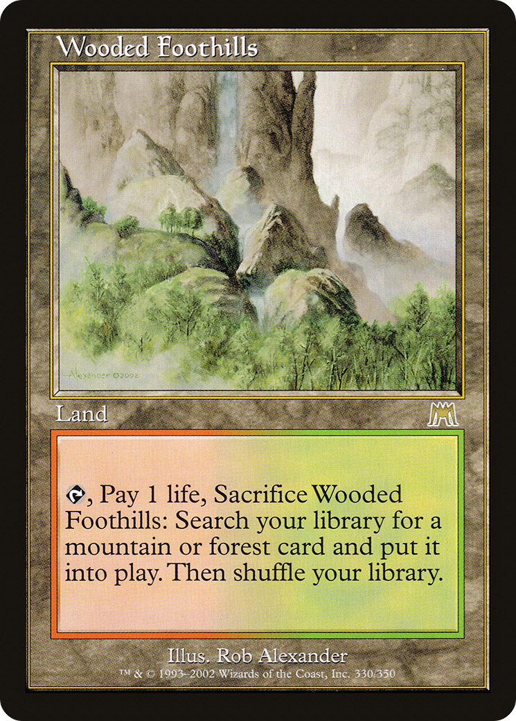 Wooded Foothills - Foil