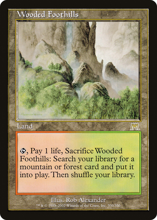 Wooded Foothills - Foil