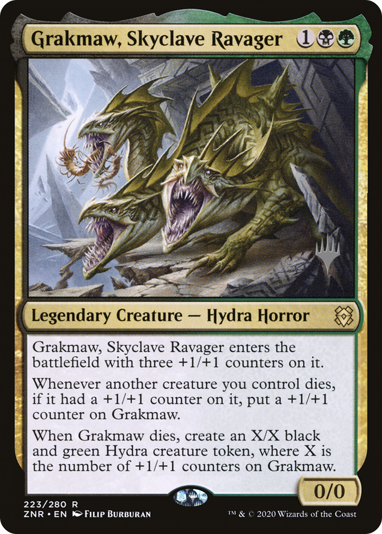 Grakmaw, Skyclave Ravager (223) (Promo Pack) - Foil