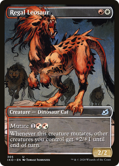 Regal Leosaur (305) (Showcase) - Foil