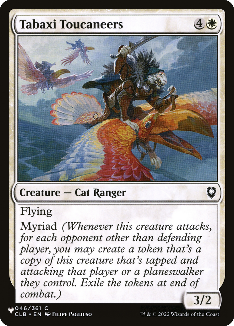 Tabaxi Toucaneers (CLB-46) (PLST)