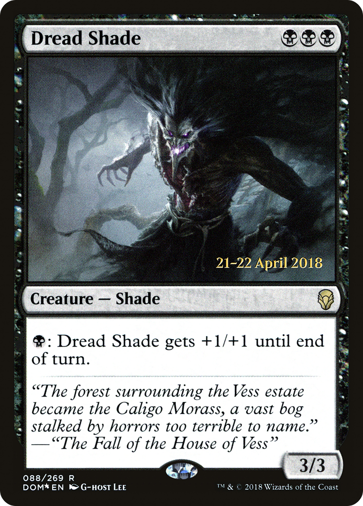 Dread Shade (088) (Prerelease) - Foil