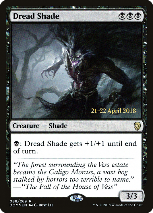 Dread Shade (088) (Prerelease) - Foil