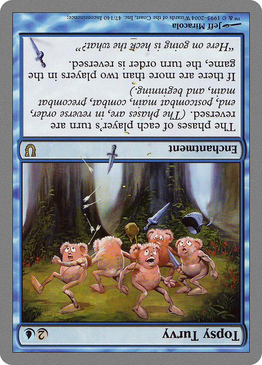 Topsy Turvy - Foil