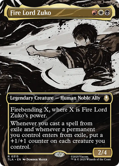 Fire Lord Zuko (0315) (Borderless) - Foil tla