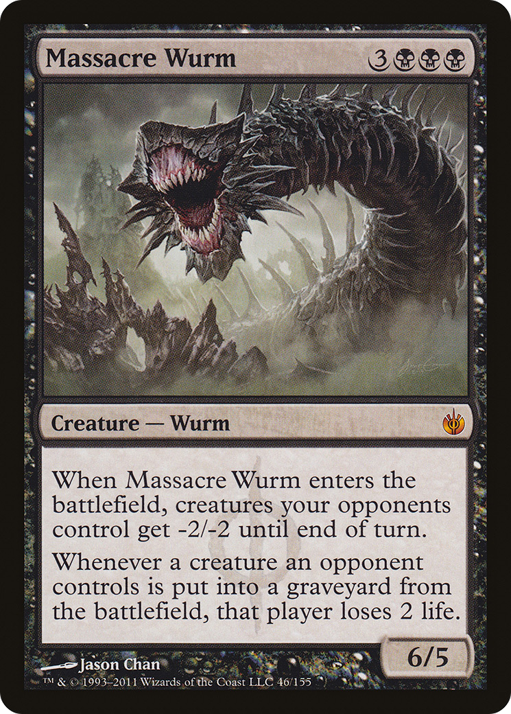 Massacre Wurm - Foil